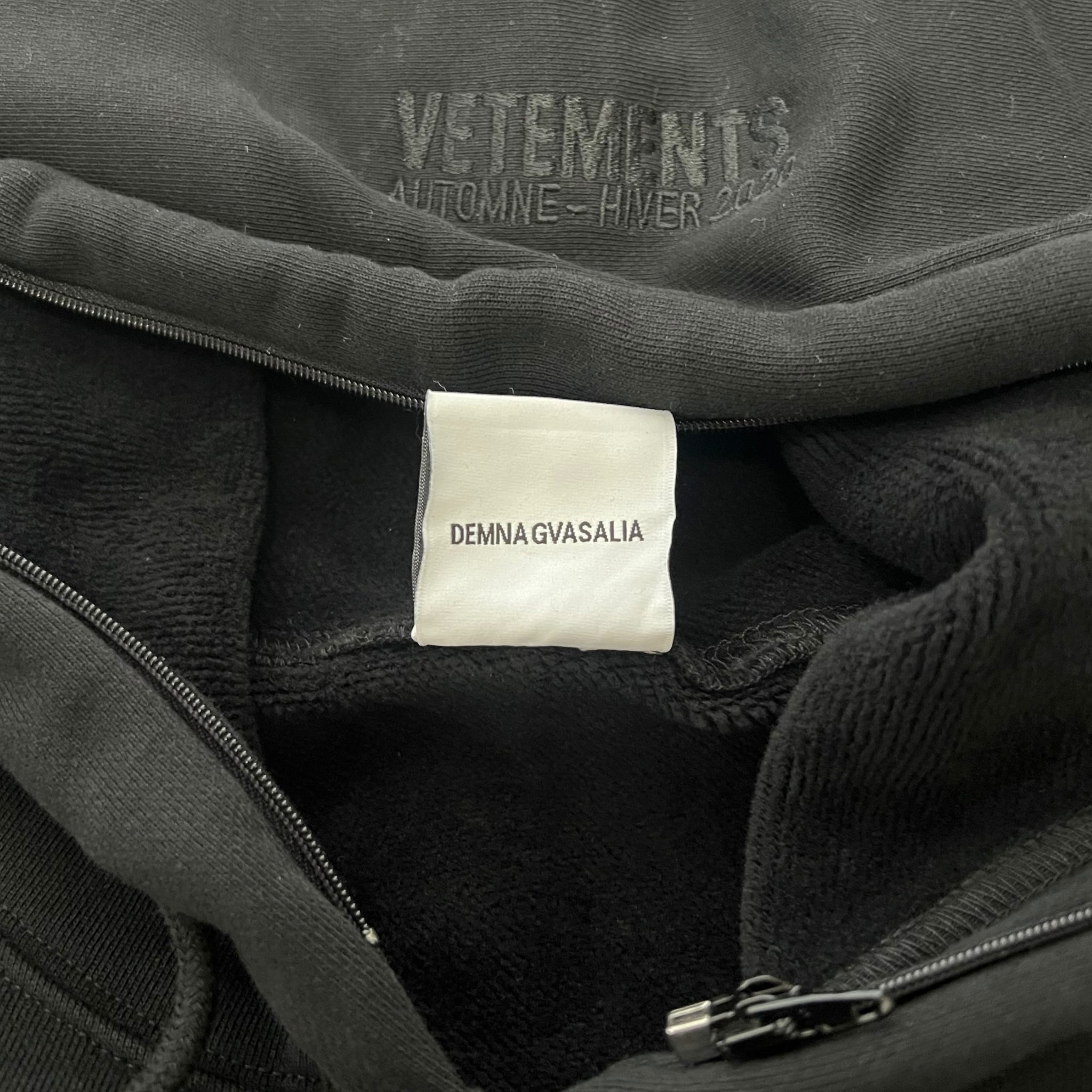 VETEMENTS 2019 Demna Gvasalia Reverse Anarchy Incognito Hoodie