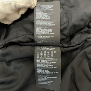 PRADA Raf Simons 21AW Rum Skin Triangle Nappa Leather Oversized Bomber Jacket