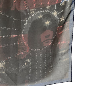 Chrome Hearts Family Framed Silk Scarf