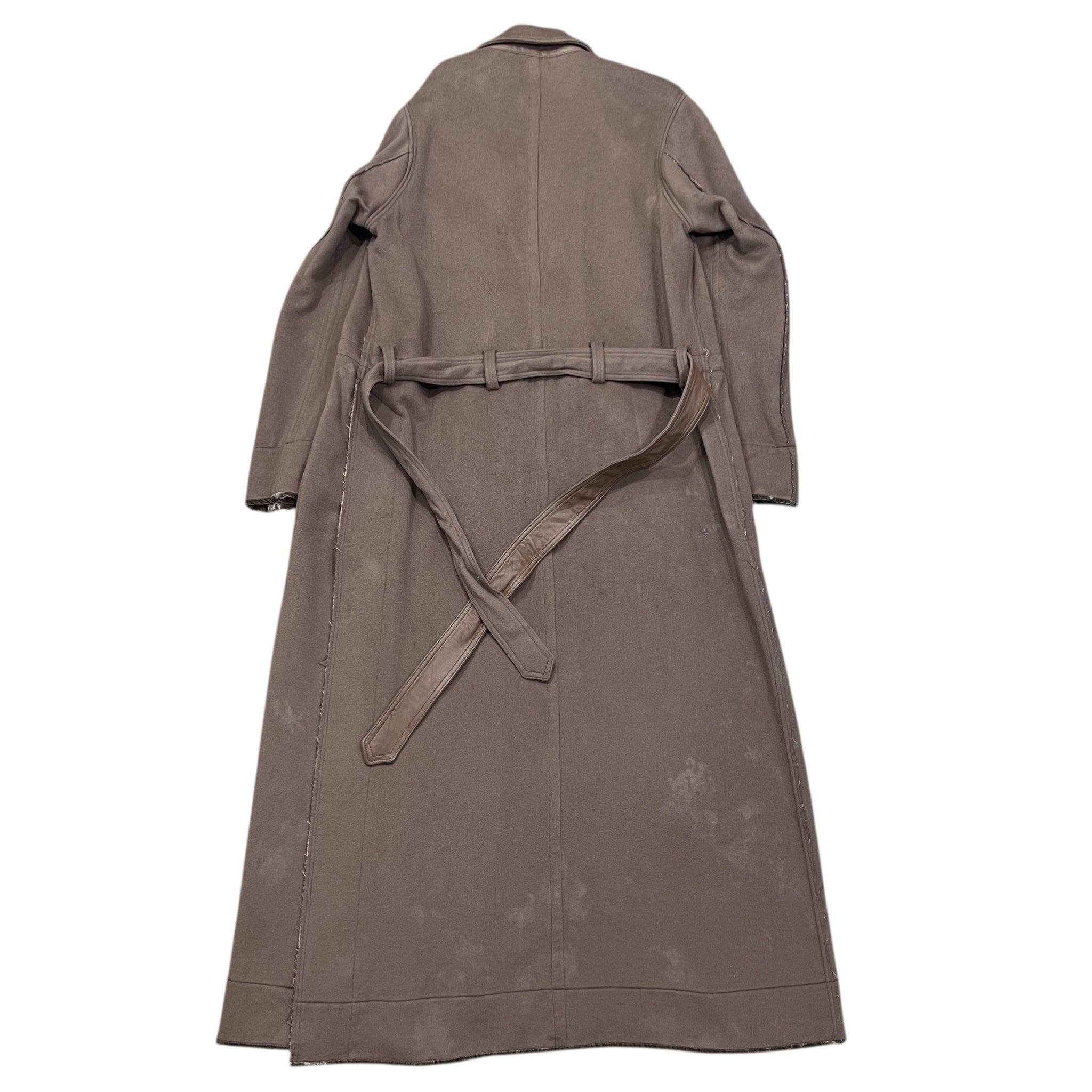 TAKAHIROMIYASHITA The Soloist. Cashmere Taupe Wrapping Long Coat