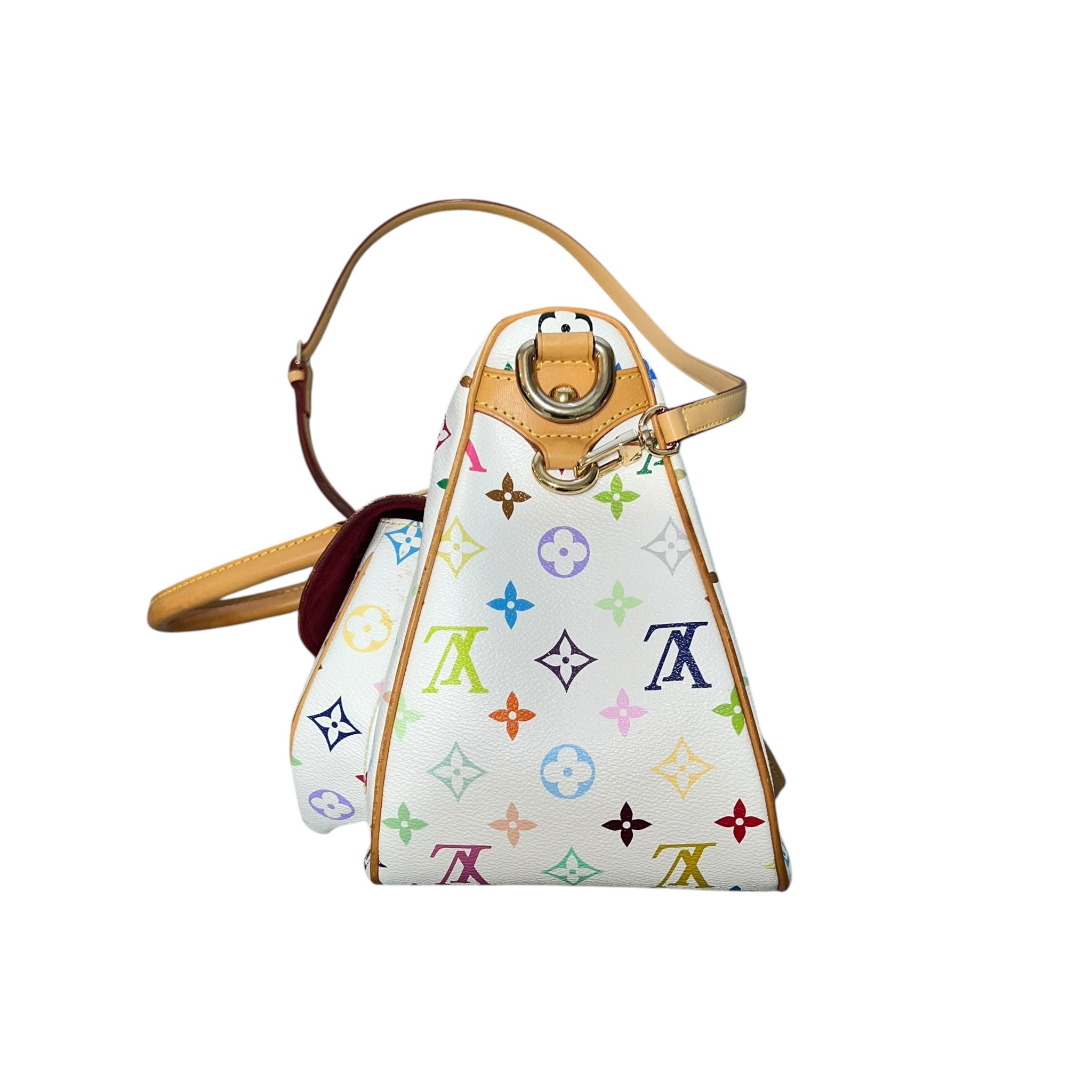 LOUIS VUITTON MURAKAMI TAKASHI multi monogram color rita bag