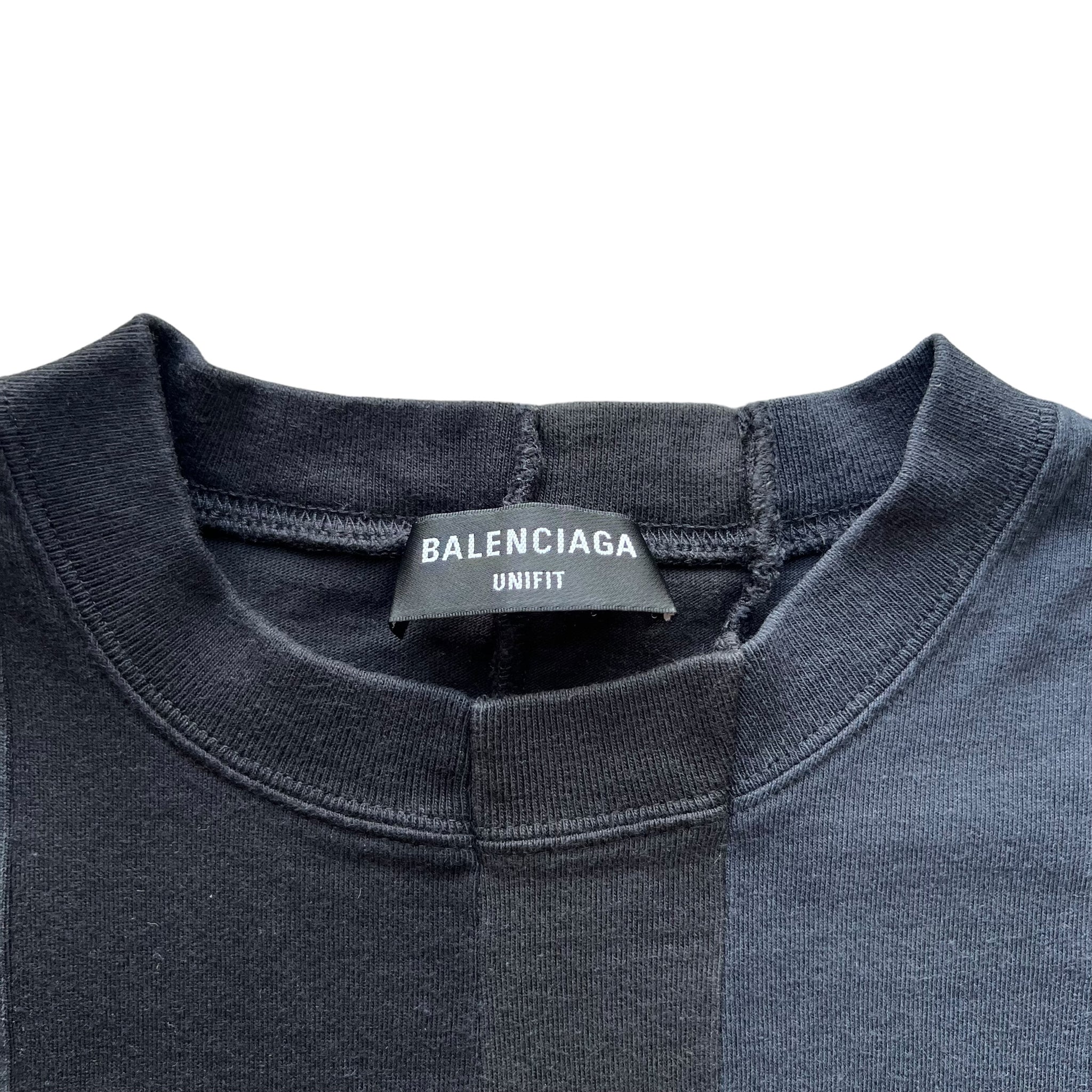 BALENCIAGA 2021SS Reconstruct Tshirt AOYAMA Flagship Store Limited Edition