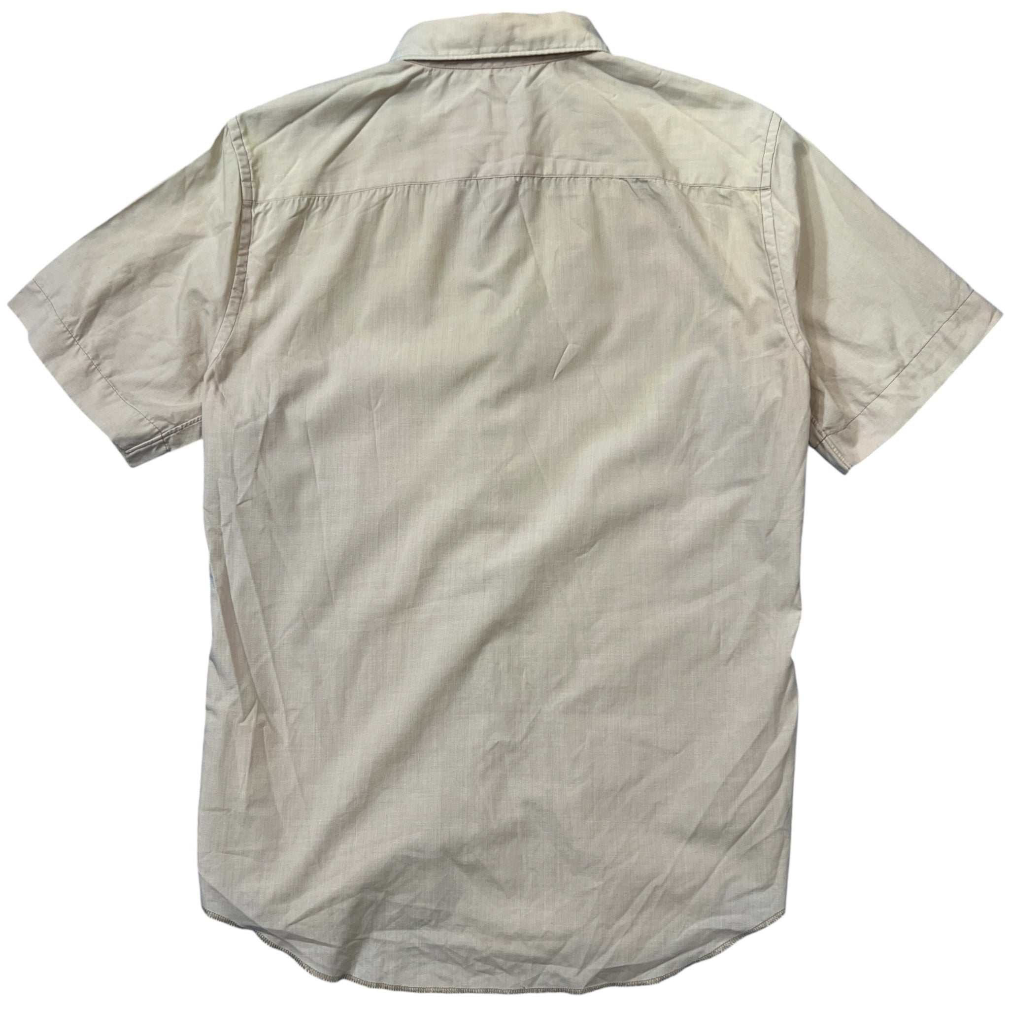 COMME des GARCONS HOMME PLUS AD2019 Panel Front Design Button-Up S/S Shirt