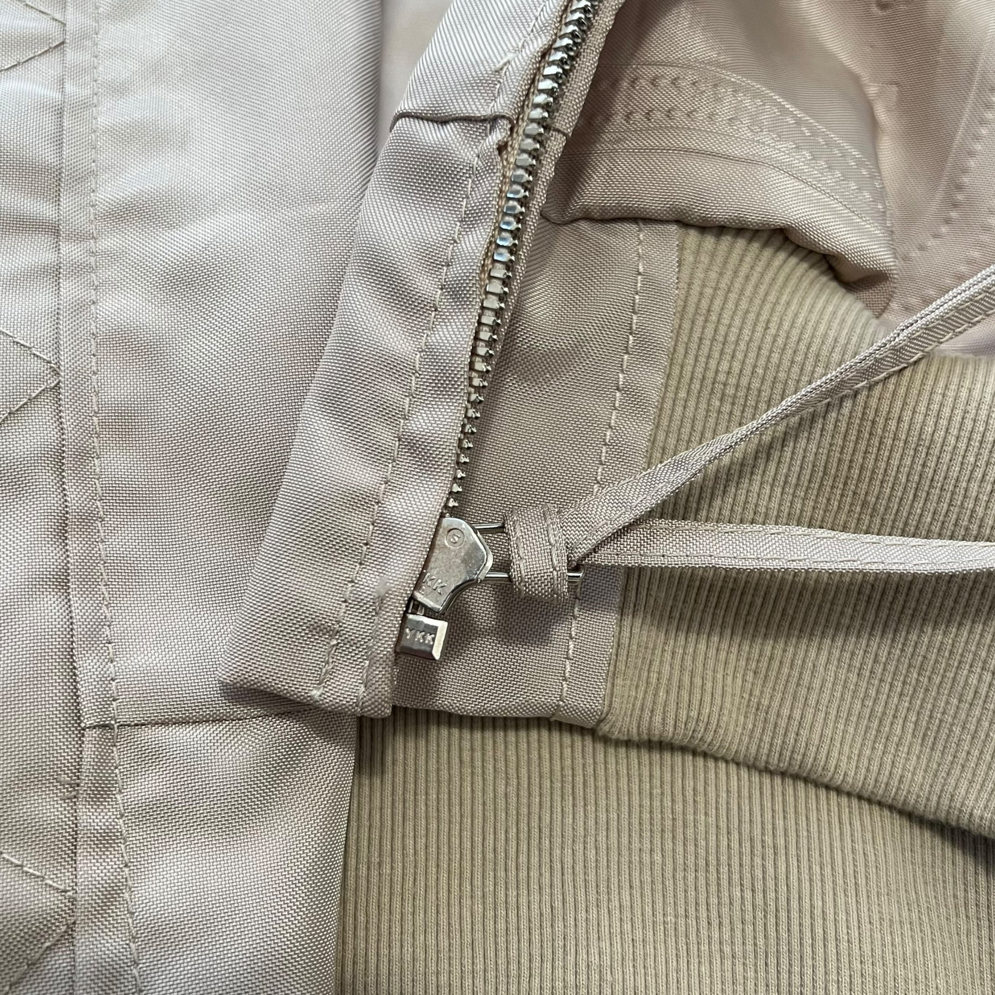 KANGHYUK 2022SS Barcode Embossed Bomber Jacket