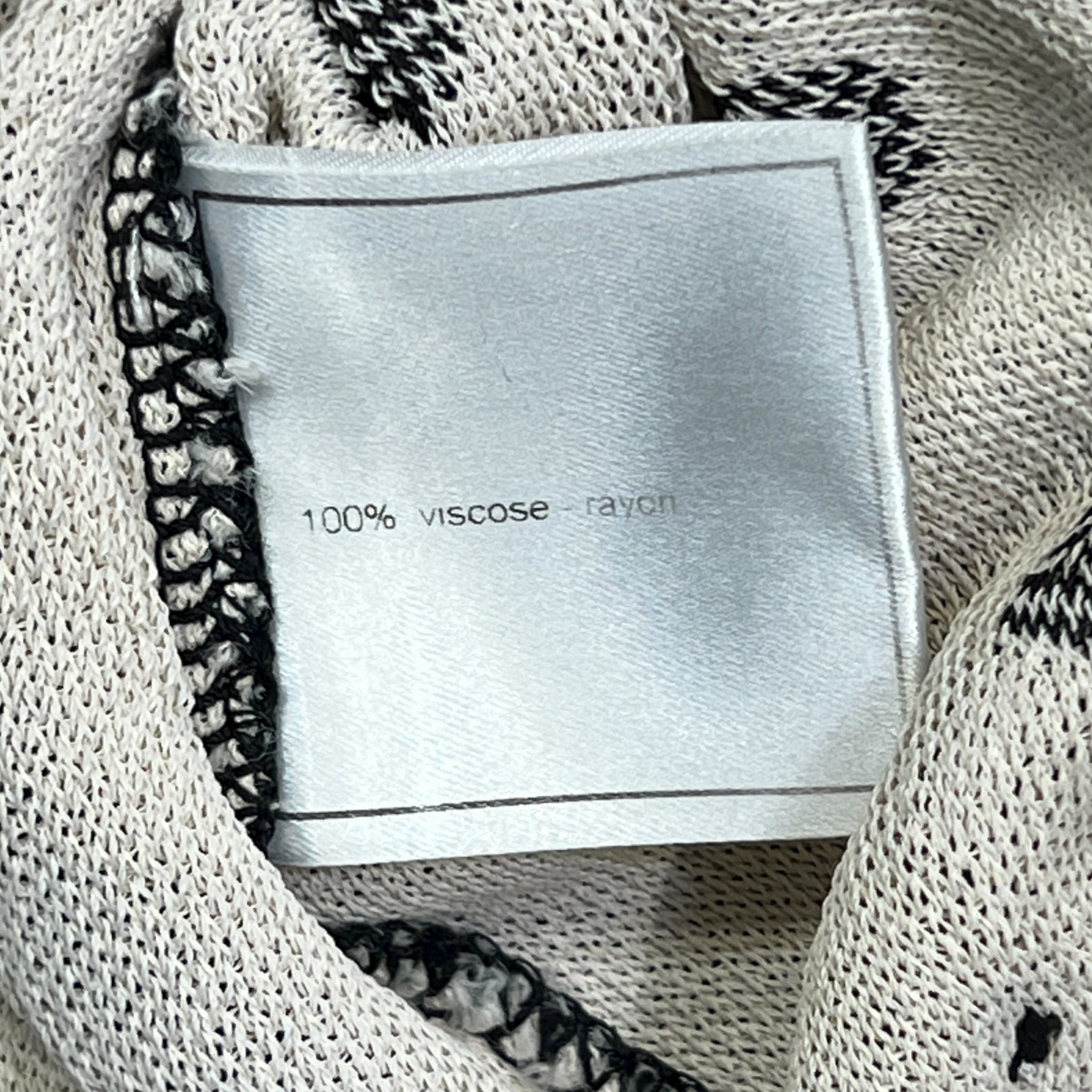 CHANEL Camellia Dot Viscose Knit Cardigan