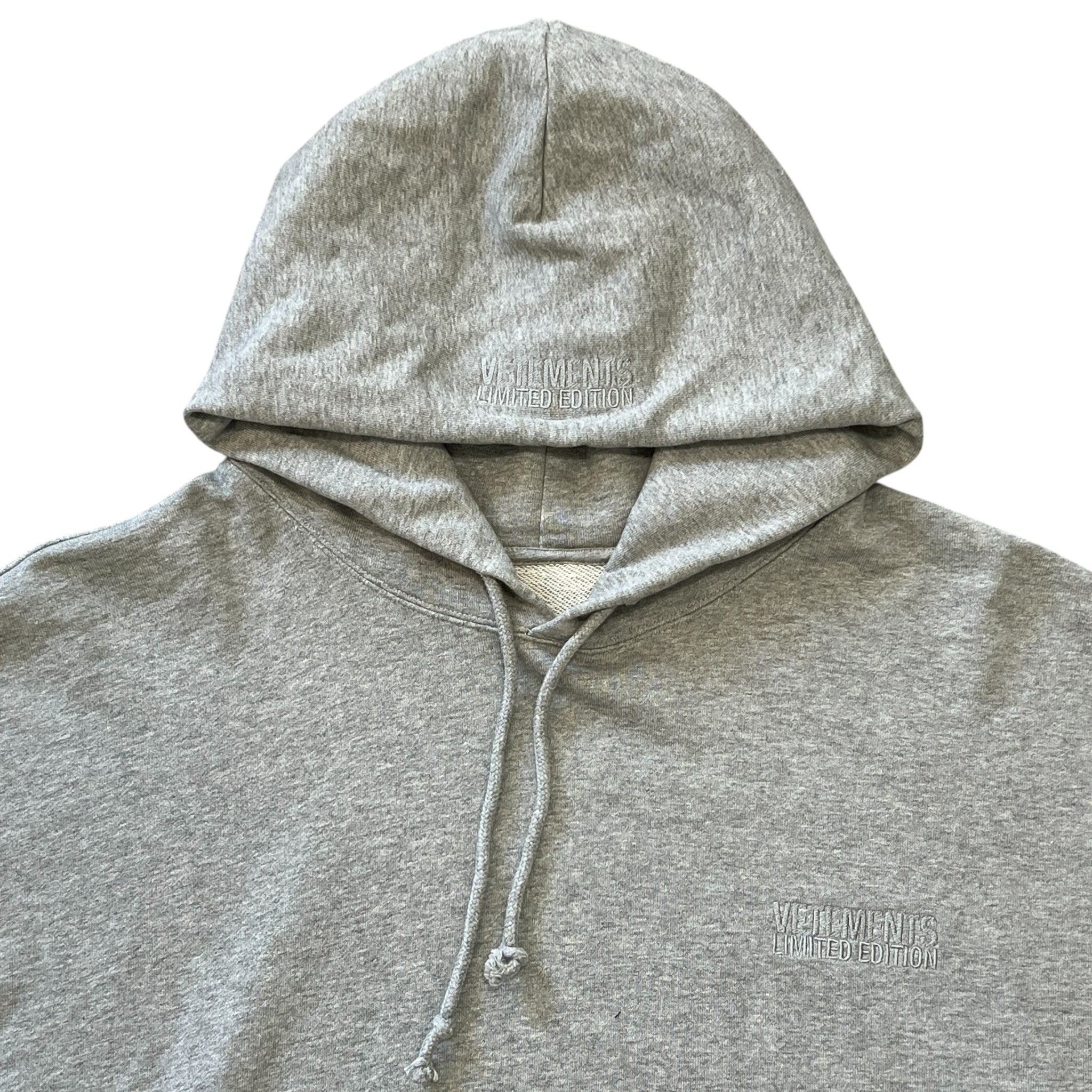 VETEMENTS Inside Out Popover Hoodie