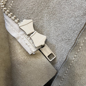 MAISON MARTIN MARGIELA 1998 Spring Summer Look39 Artisanal Flat Suede Jacket