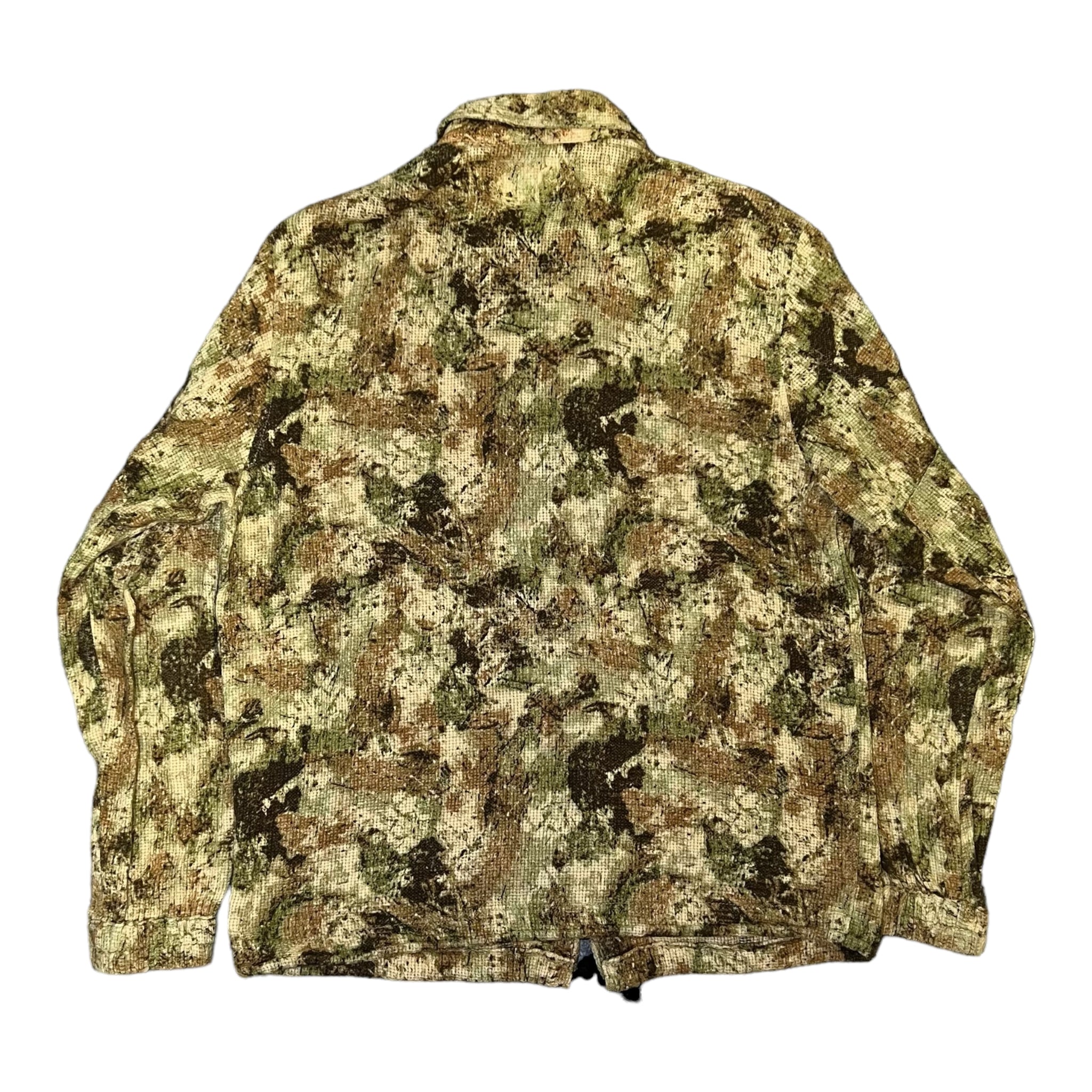 GENERAL RESEARCH 1998SS COTTON TREE CAMO SET-UP JACKET & SHORTS