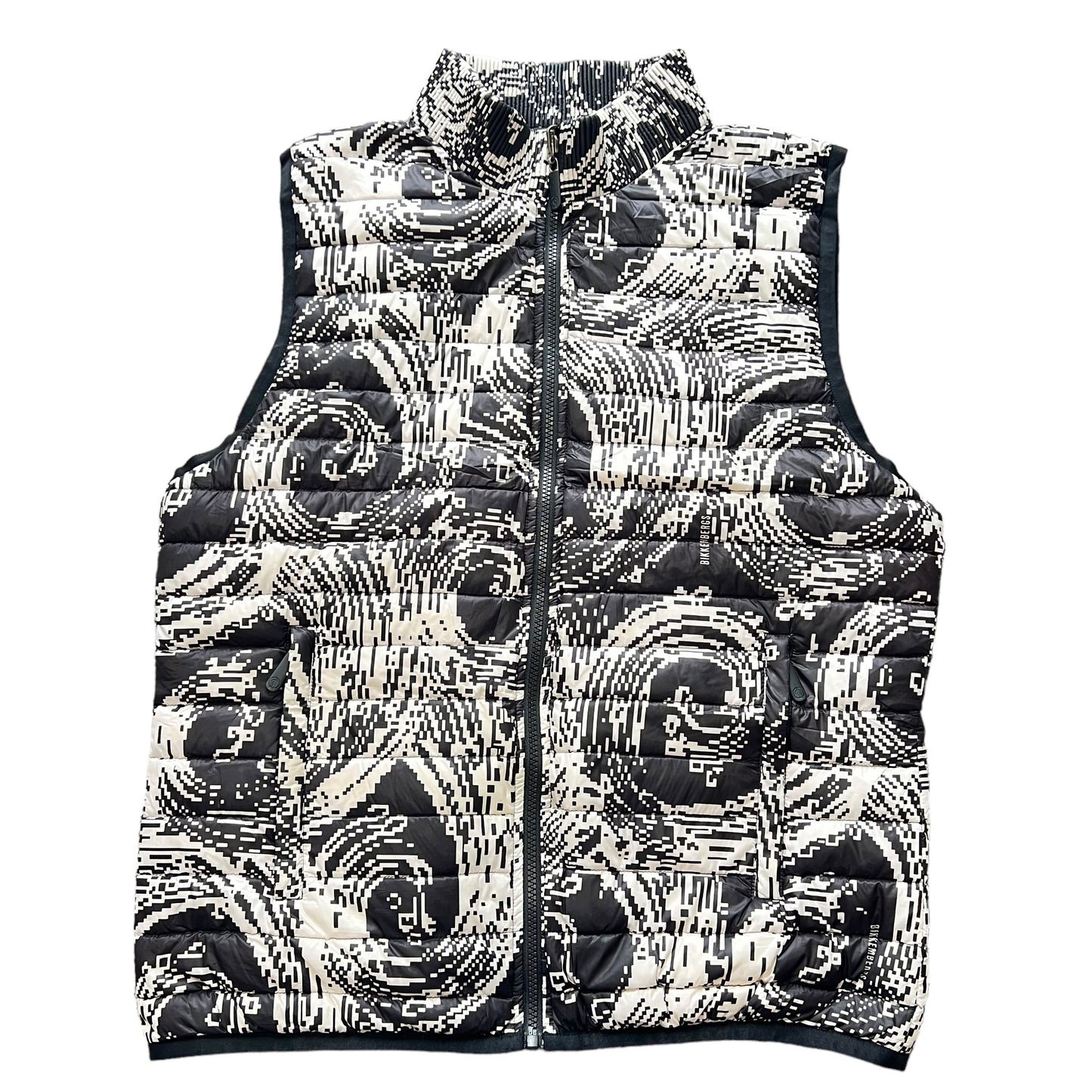 Dirk Bikkembergs
Reversible Pixelated Black Down Vest