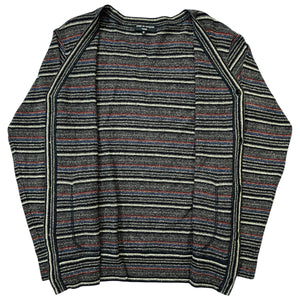 COMME des GARCONS HOMME AD-2012 Horizontal Stripes Knit Cardigan