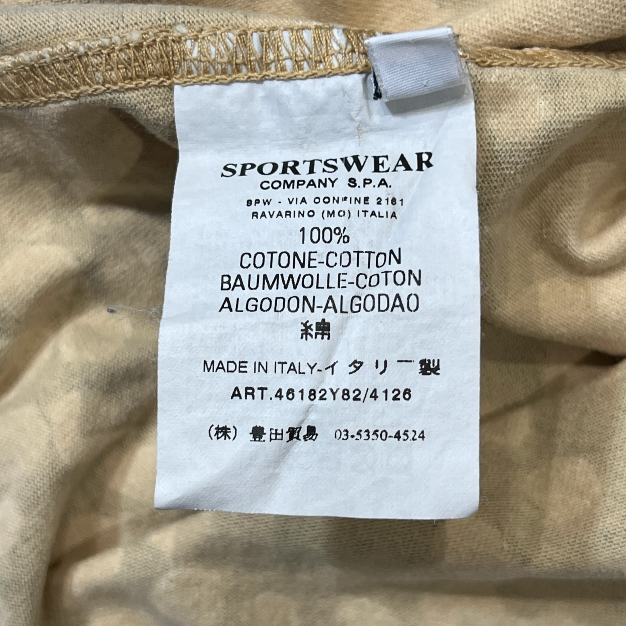 C.P. COMPANY 2007SS Garment Dyeing Cotton S/S T-Shirts