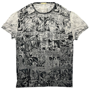Jean Paul GAULTIER 1995 Vintage Graphic Cartoon Comics Printed