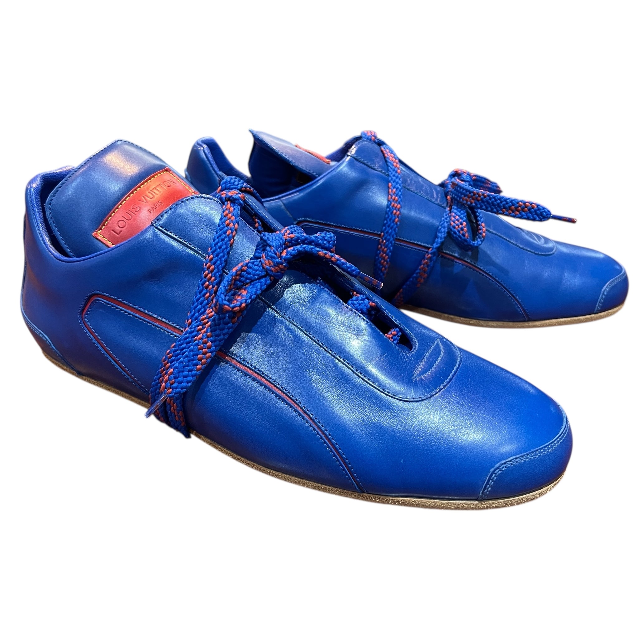 LOUIS VUITTON 2002 Japan and Korea World Cup Limited Monogram Leather Sneaker