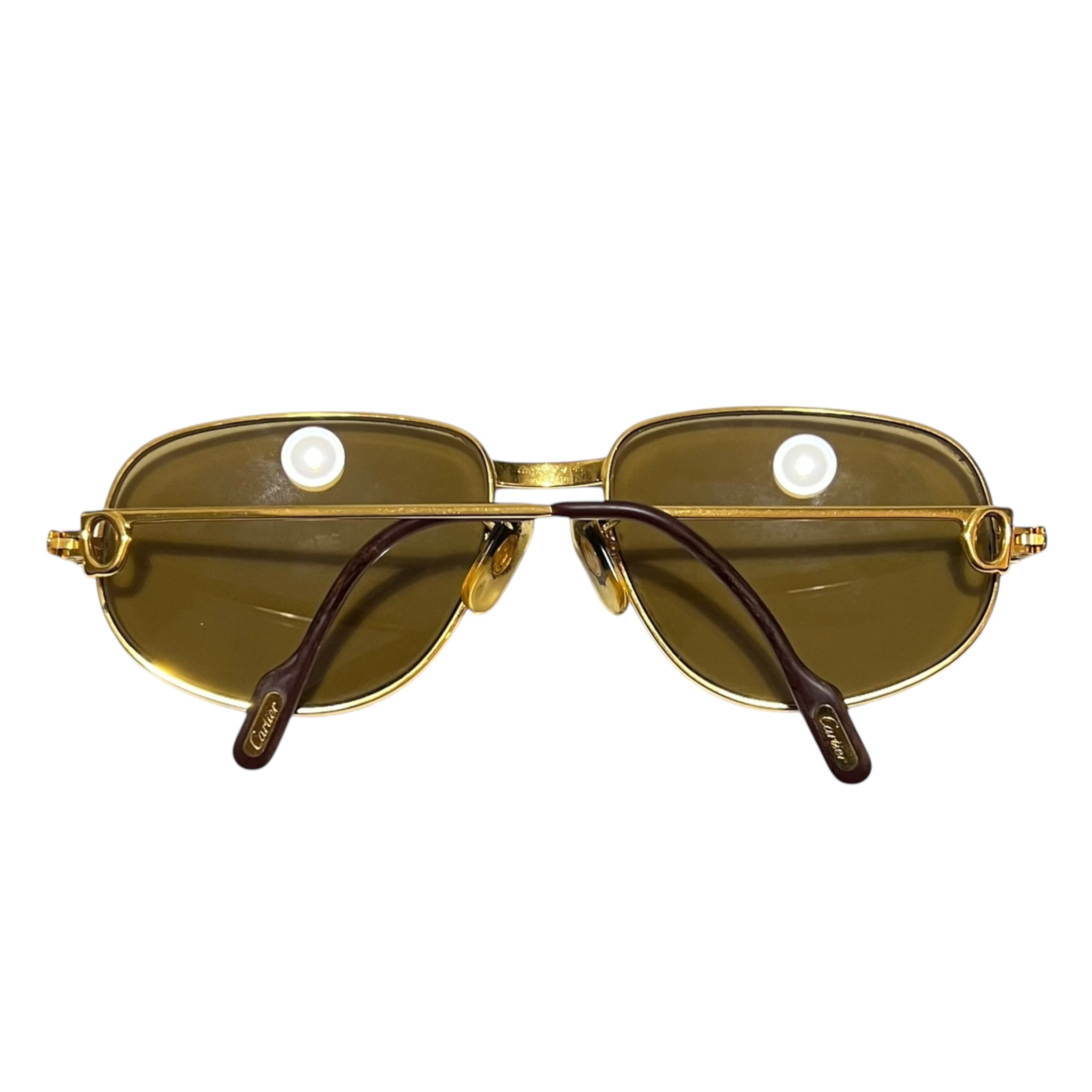 Cartier Vintage Trinity Gold Flame Sunglass