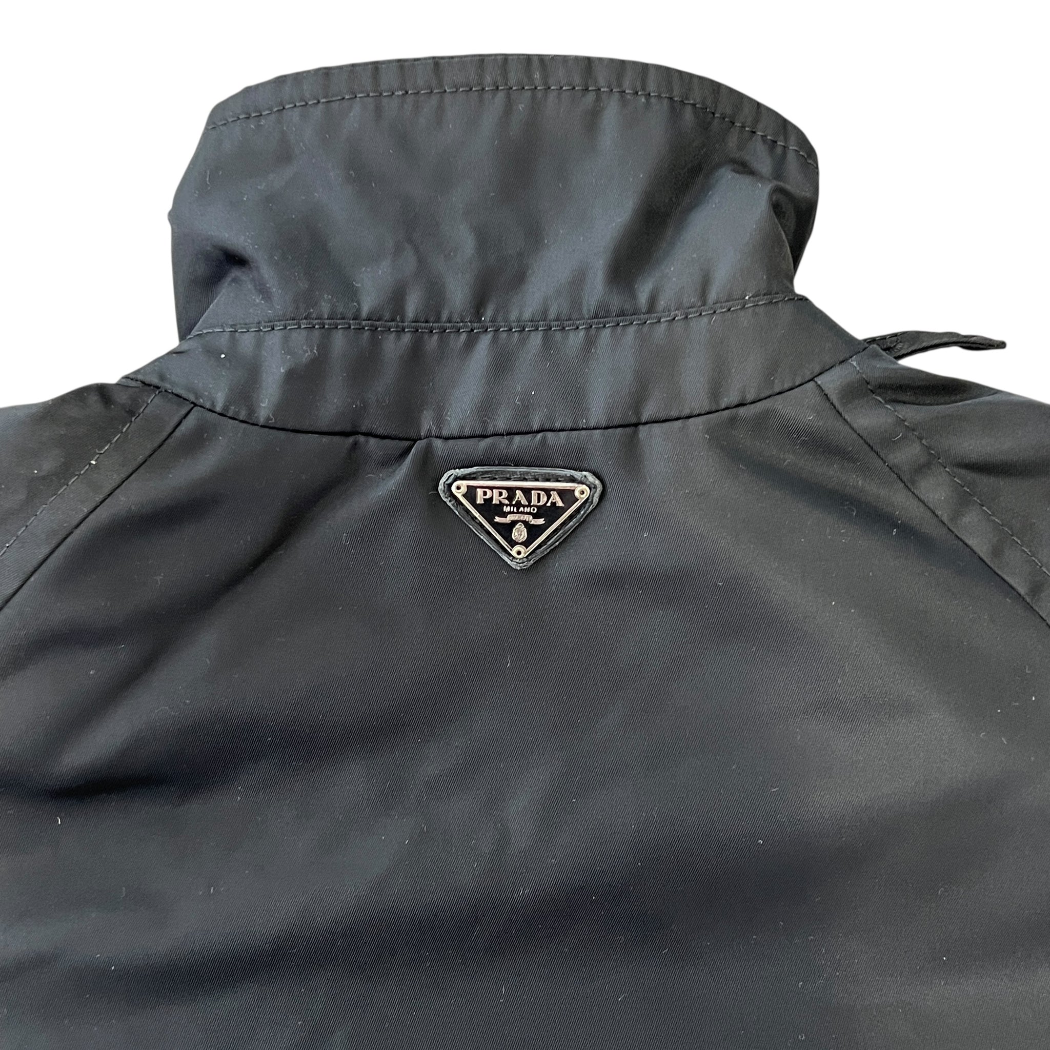 PRADA 2way Nylon Long Coat