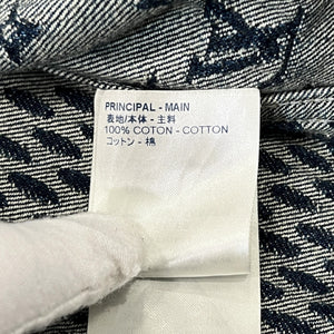 LOUIS VUITTON 2020AW × NIGO Giant Damier Waves Monogram Denim Jacket