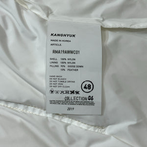 KANGHYUK 2019 COLLECTION 6 Airbag Nylon Puffer Down Vest
