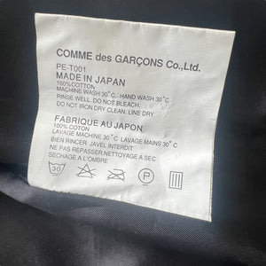 COMME DES GARCONS HOMME PLUS 2009AW VELVET PADDED POCKET ZIP JACKET