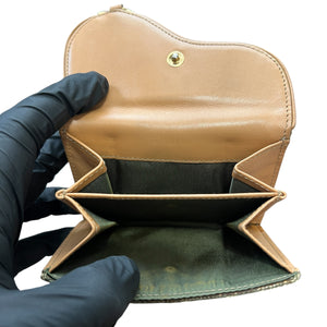 Christian Dior 2000's Archive Trotter Saddle Tri-fold Wallet