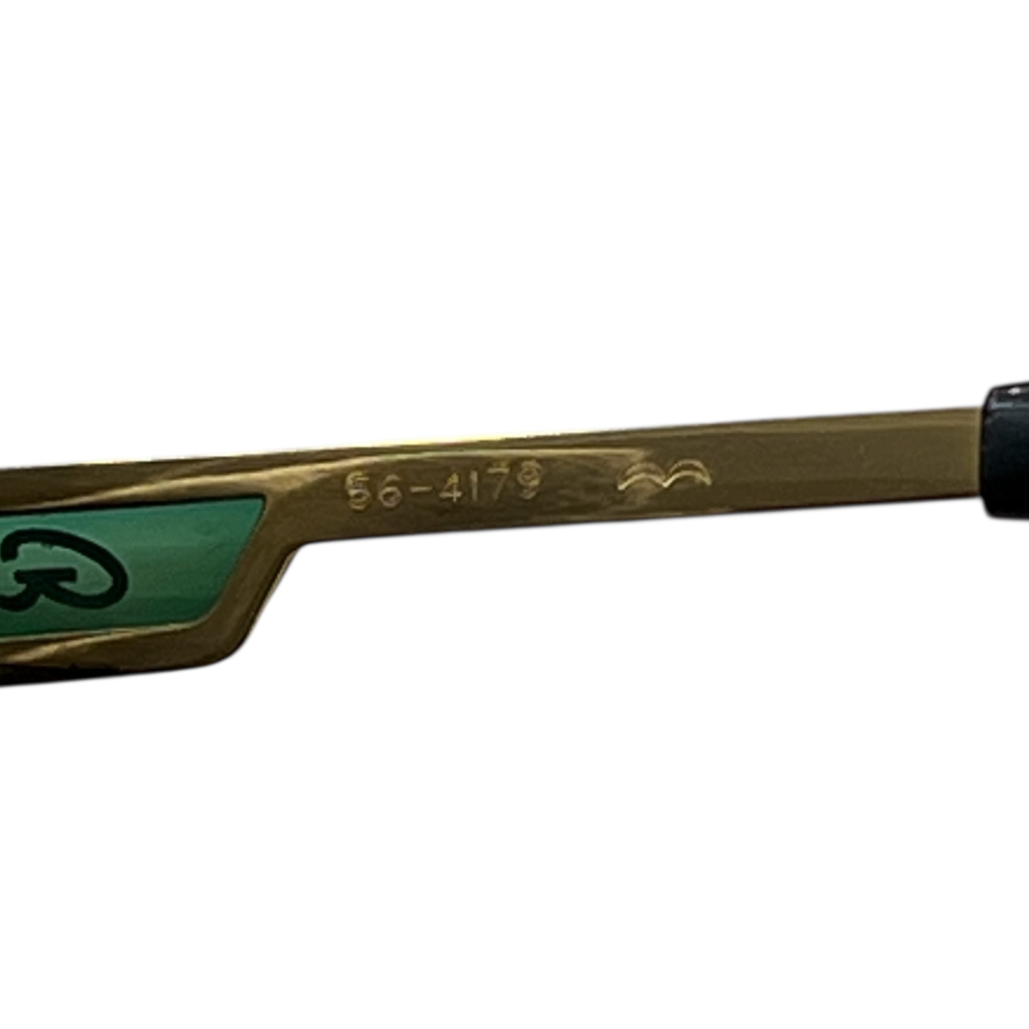 Jean Paul GAULTIER 90's Vintage Sunglasses 56-4179 Logo Metalframe