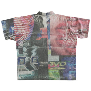 SATOSHI NAKAMOTO All-Over Print Half-Zip Shirt