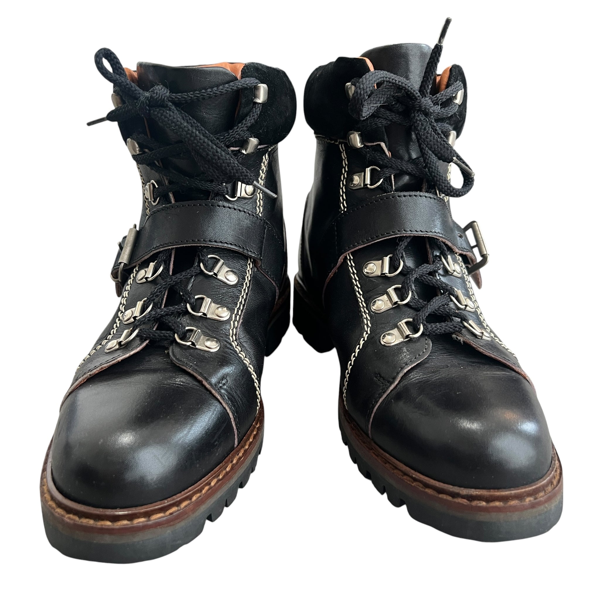 GUCCI Tom Ford Era Leather Trekking Boots – SEVENSTARCLOTHING