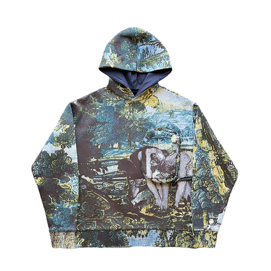 LOUIS VUITTON 20AW 3D TAPESTRY HOODIE