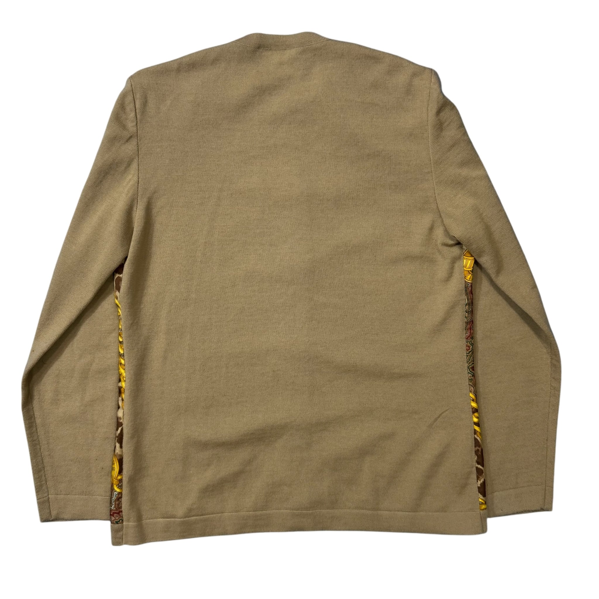 CELINE Silk Scarf Cardigan