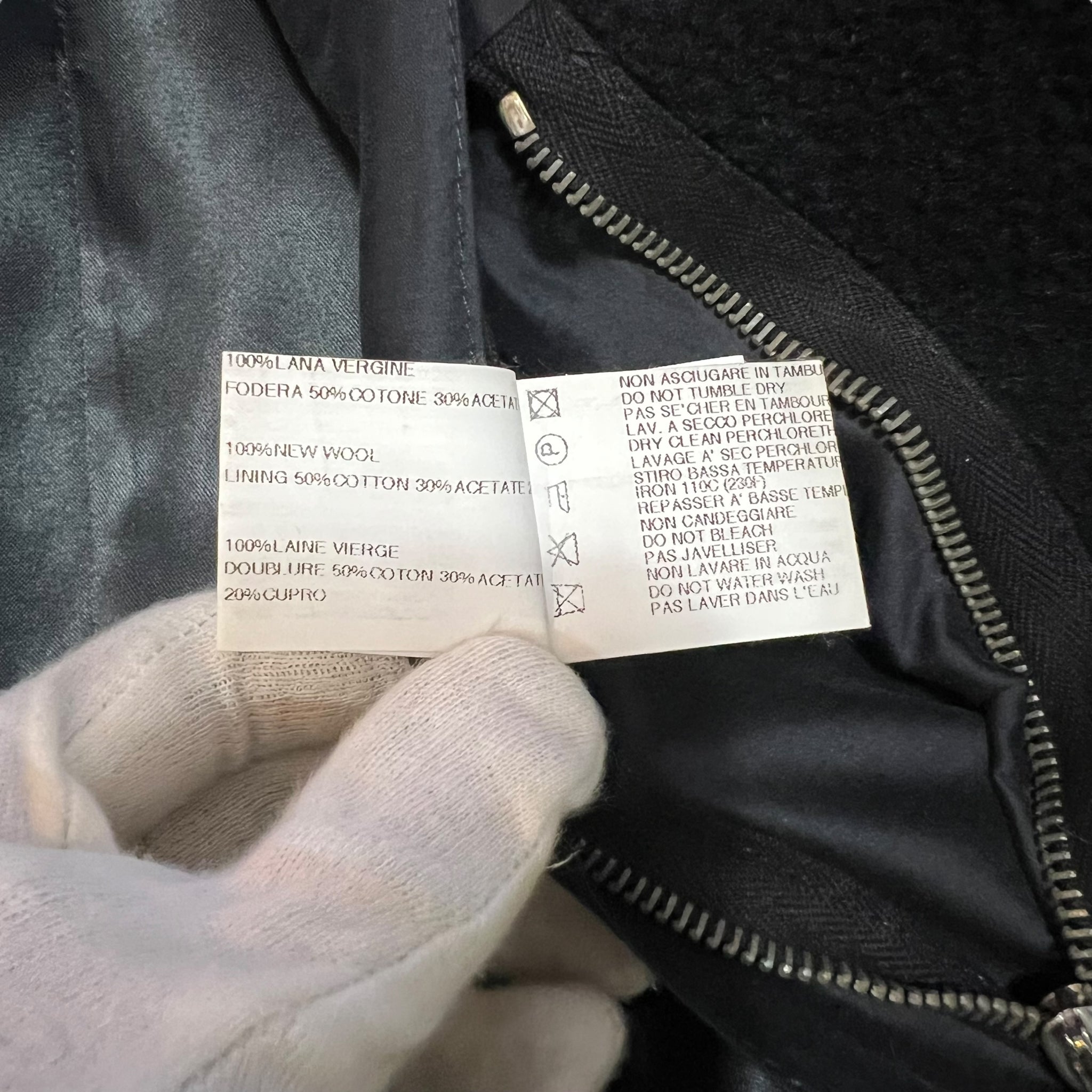 RICK OWENS 2008FW STAG FLEECE SCUBA JACKET