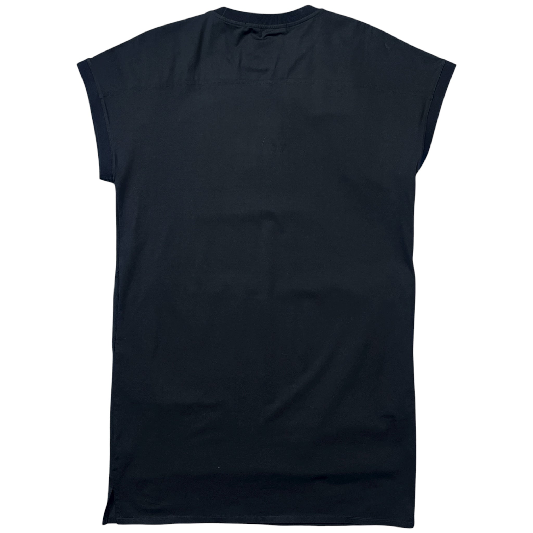 KARL LAGERFELD Shoulder Logo Tank Short One-Piece Dress Black 2019 Collection