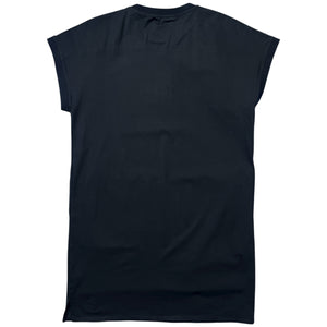 KARL LAGERFELD Shoulder Logo Tank Short One-Piece Dress Black 2019 Collection