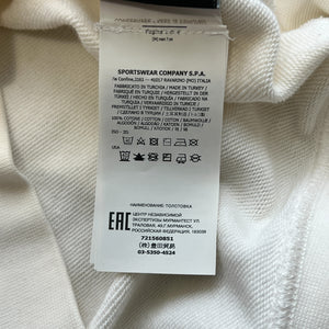 STONE ISLAND Garment-Dyed Logo Cotton Sweatshirt – Off-White