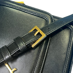 SAINT LAURENT Solferino Medium Satchel Calfskin Shoulder Bag