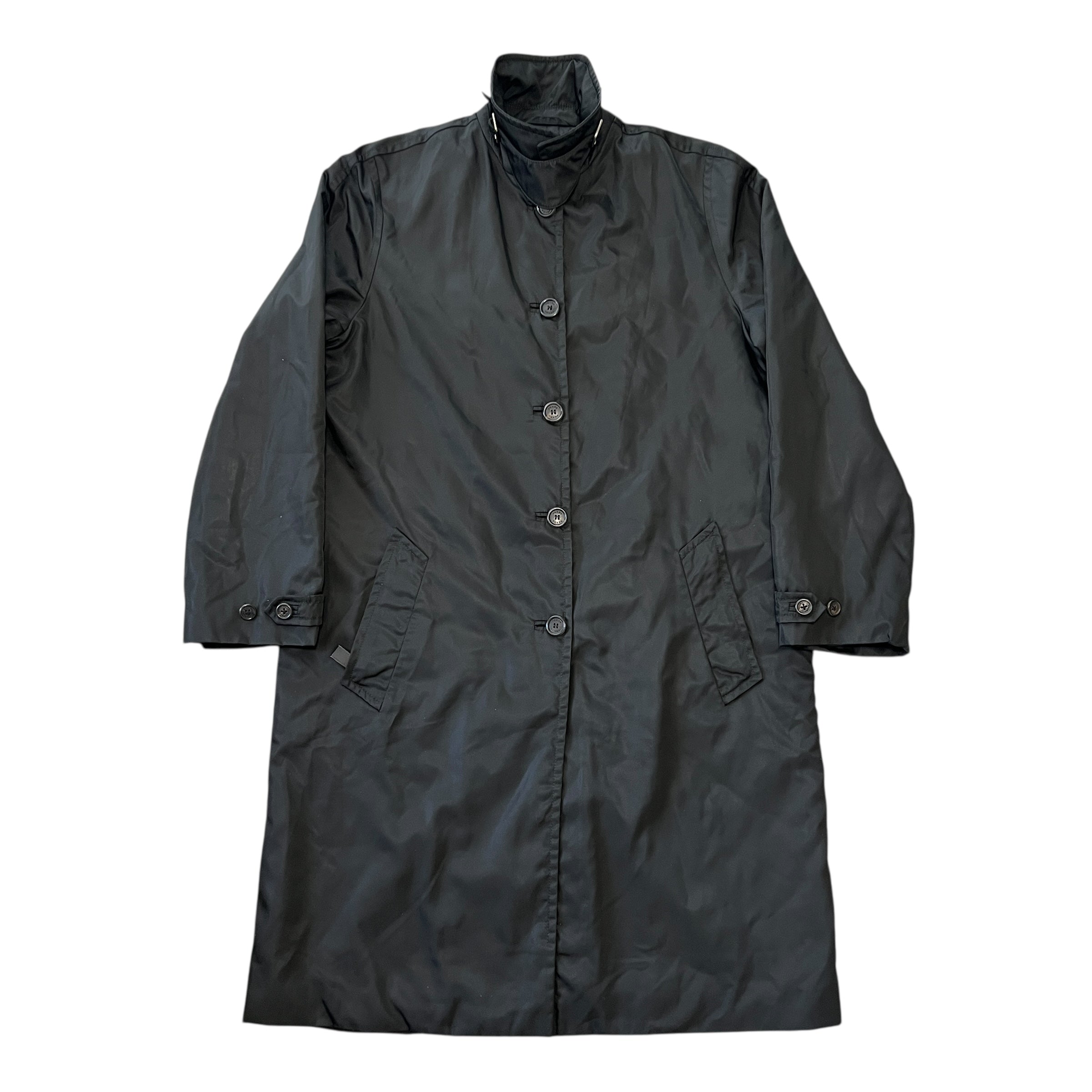 PRADA コート　ツーウェイ PRADA(プラダ) / 23AW/ウールブレンド マキシコート/コート/44