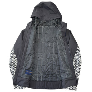 最終お値下げLOUIS VUITTON 23SS 激レア Louis ジャケット LOUIS VUITTON 2023SS Bicolor Padded Hoodie Nylon Jacket