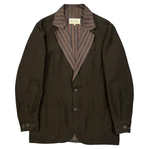 ジャケット・アウター Maison Margiela john galliano 24SS Maison Margiela 2021SS ×John Galliano Cotton Inner Stripes
