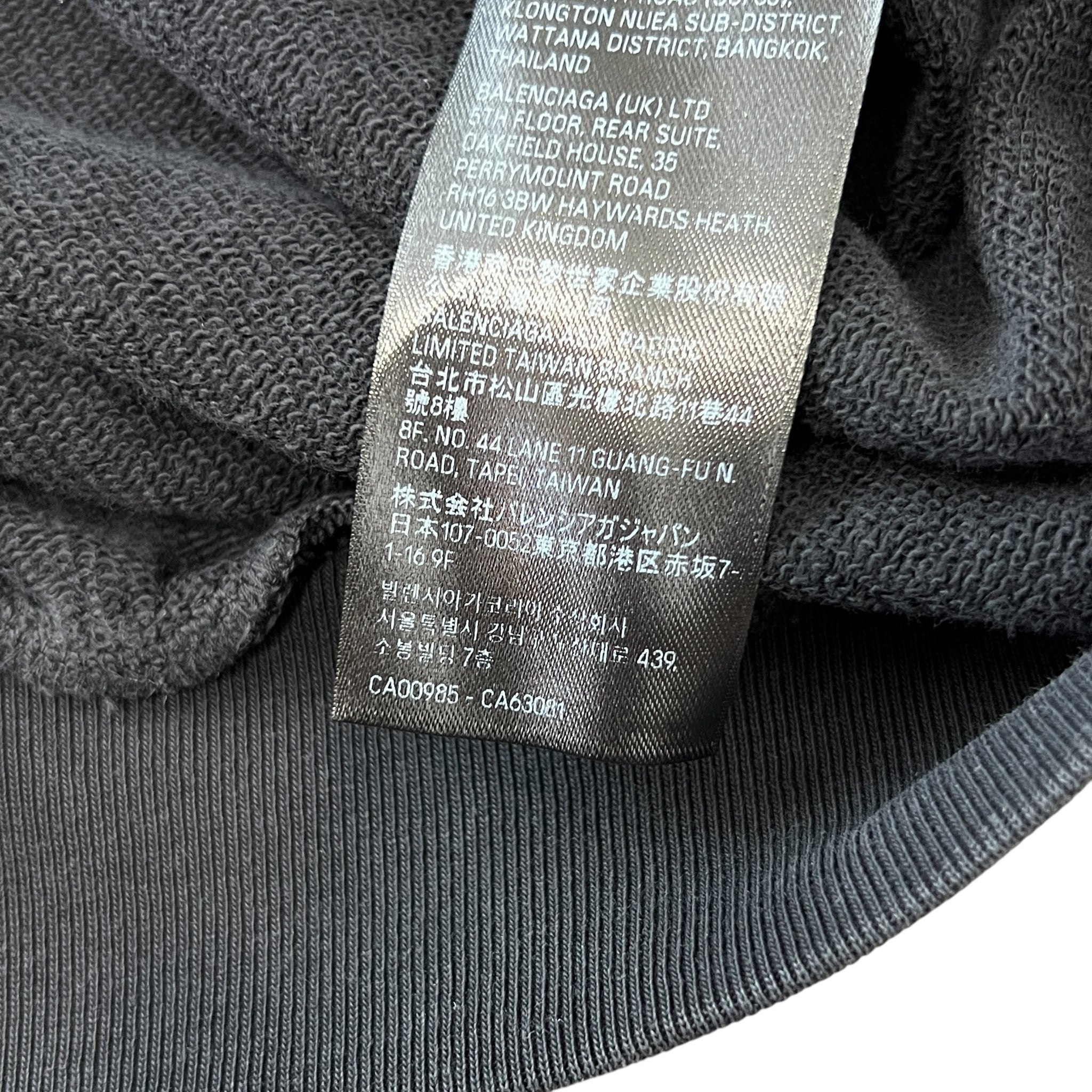 BALENCIAGA 2024SS “PARIS Tropical” ラウンデッドフーディー