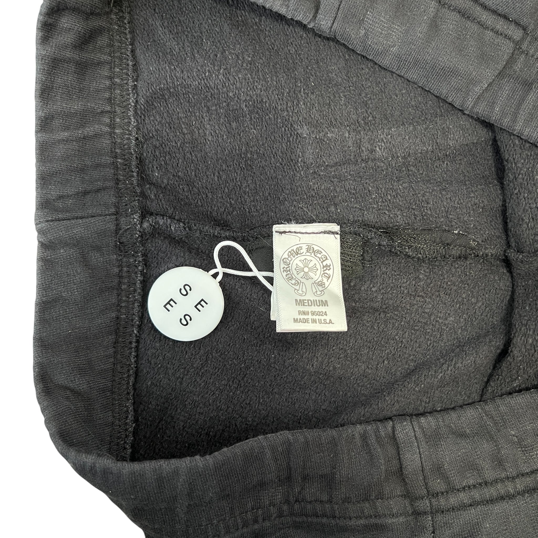 CHROME HEARTS CH プラス ロゴ ブラック スウェットパンツ