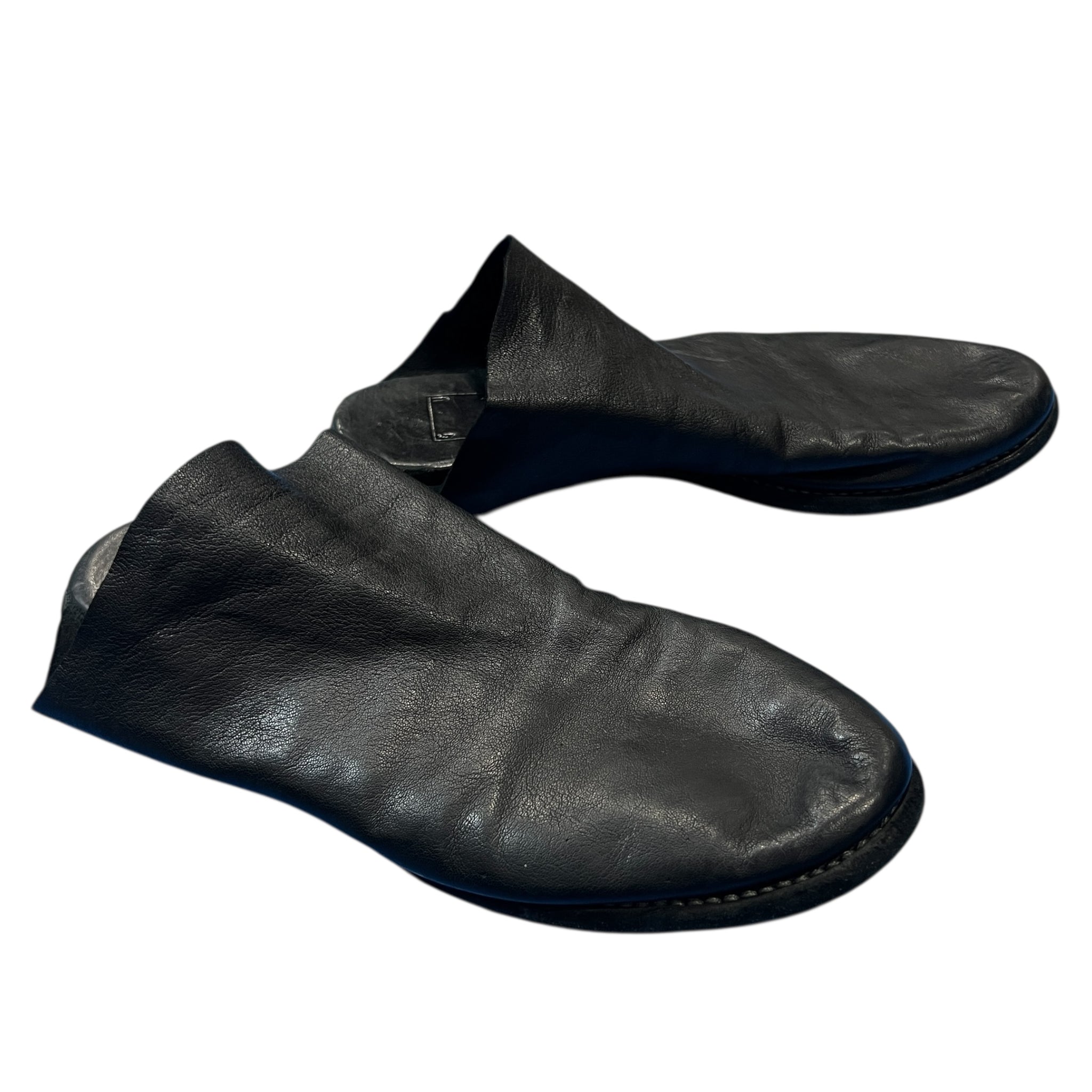 RUGGERO GUIDI E29 Kangaroo Full Grain Ulined Leathei Mule