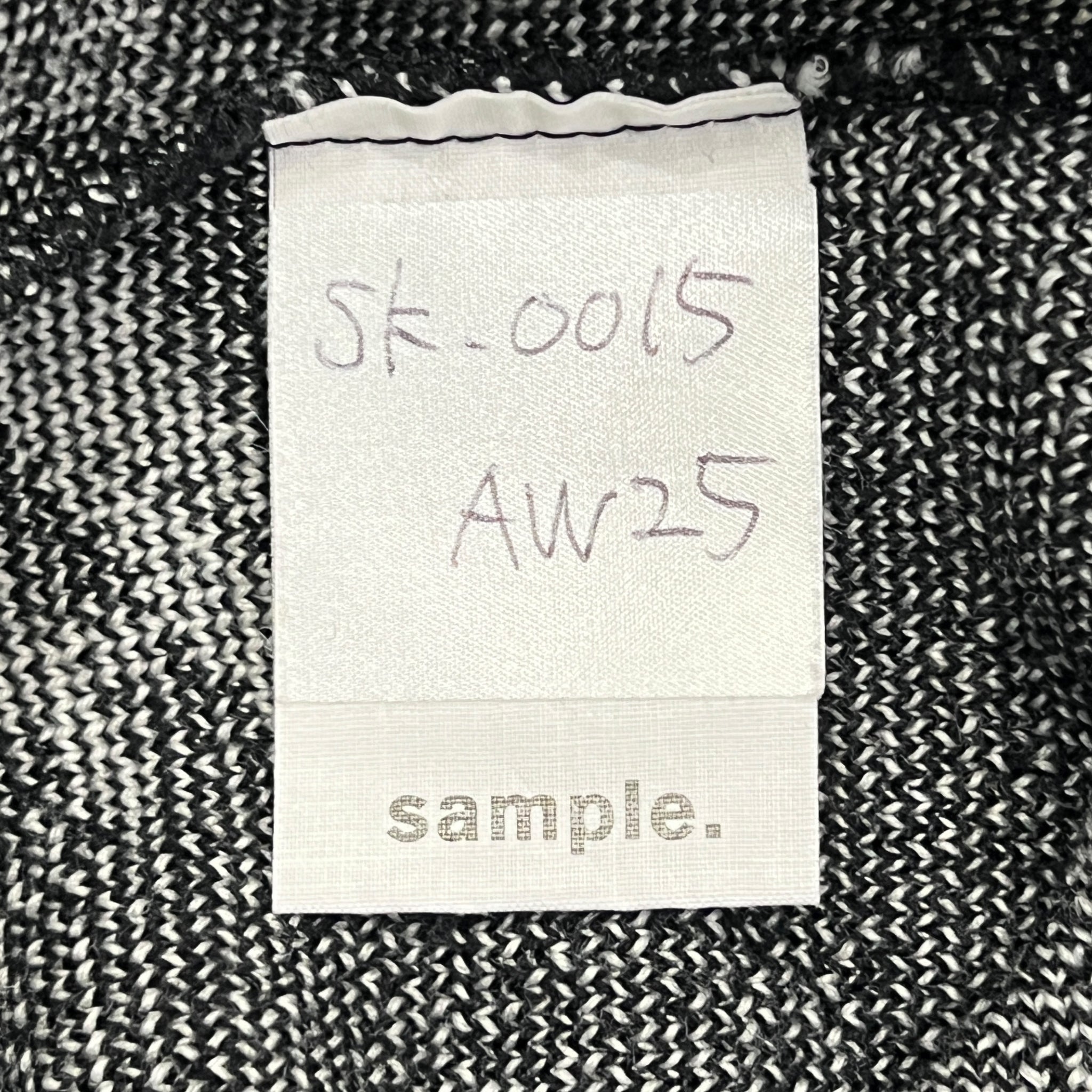 TAKAHIROMIYASHITA The Soloist. 2025AW Music Note Pattern Knit Sweater Black