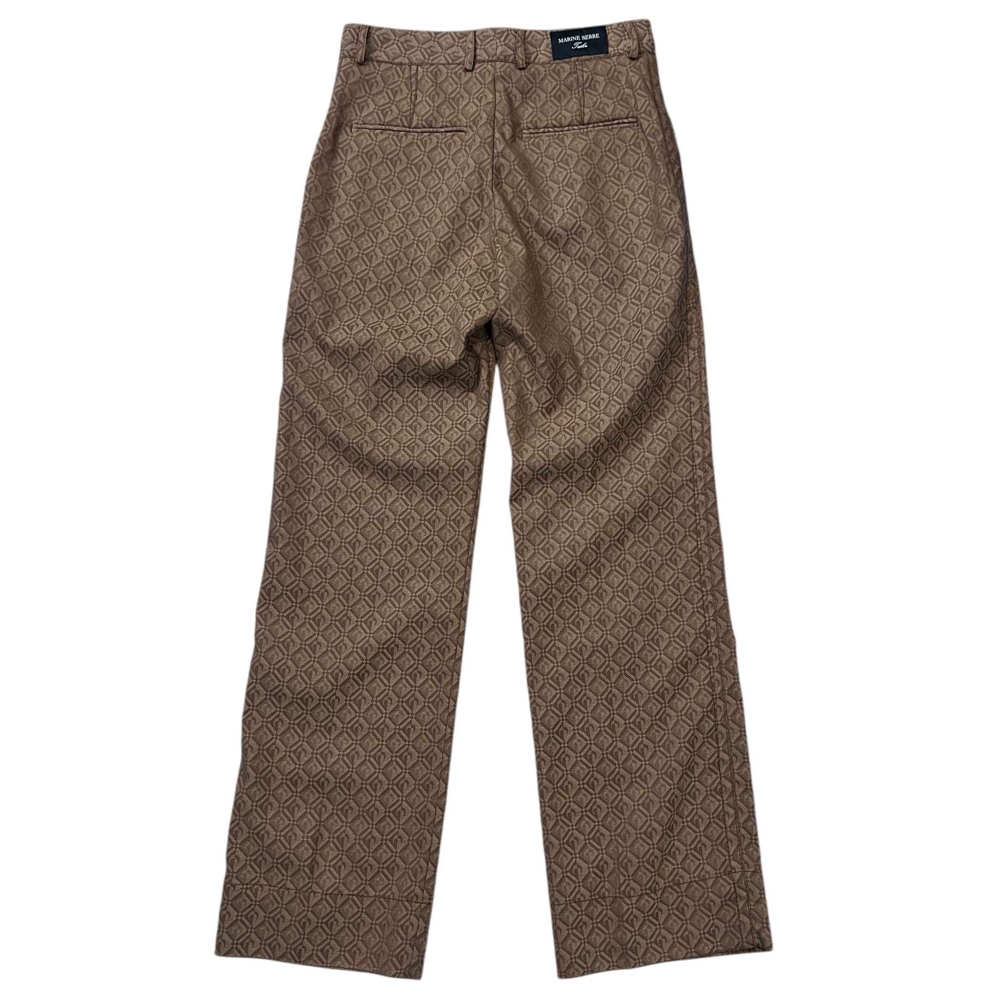 MARINE SERRE 2023AW GOLD LINE TAILOR Moon Giamant Pants