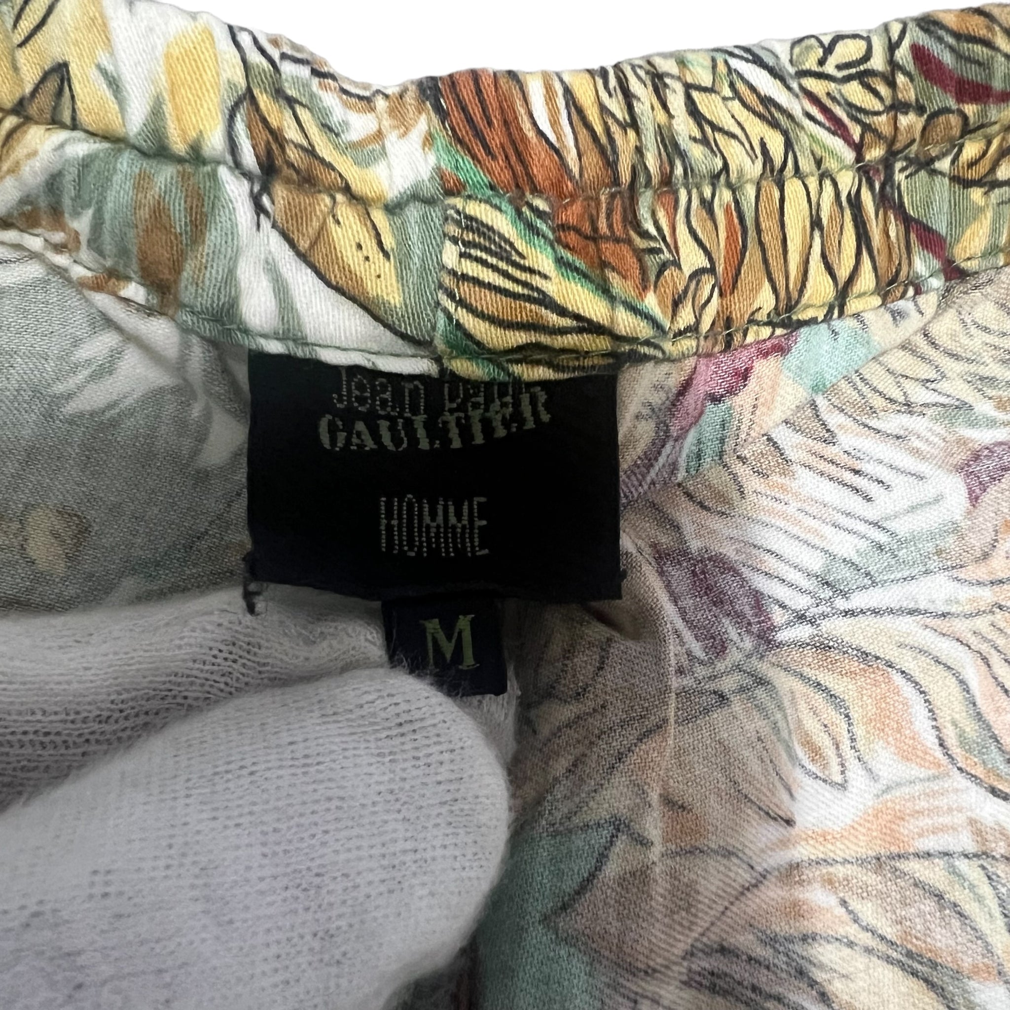 JEAN PAUL GAULTIER 90s pajama shirts pants set