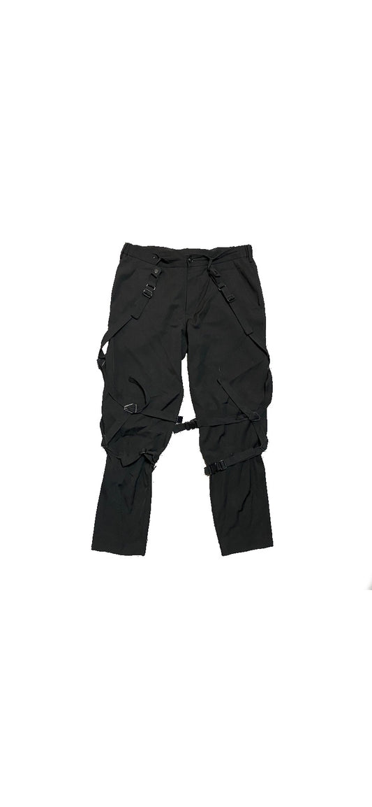 YOHJI YAMAMOTO POUR HOMME 2016AW BONDAGE STRAP PANTS