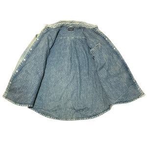 BALENCIAGA 2022AW PADDED DENIM SHIRTS JACKET