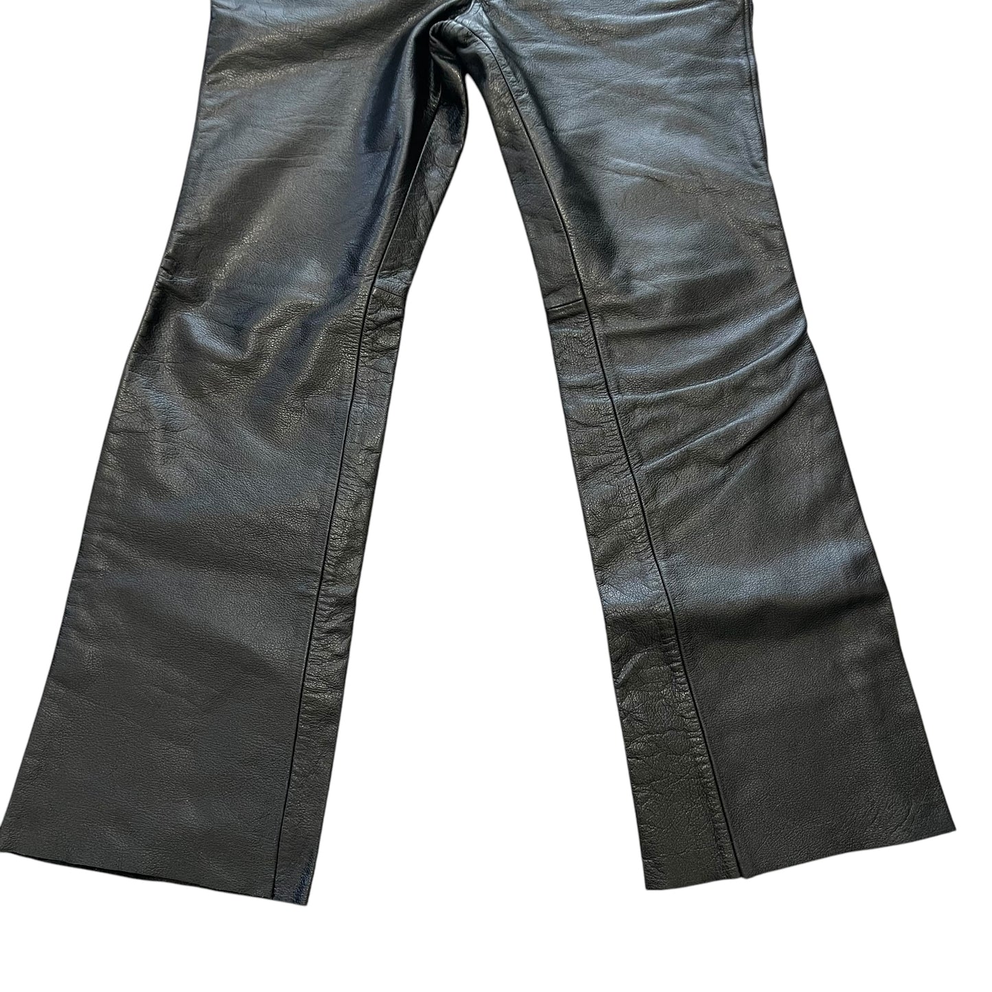 HARLEY DAVIDSON Biker Boots Cut Leather Pants