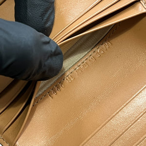 Christian Dior 2000's Archive Trotter Saddle Tri-fold Wallet