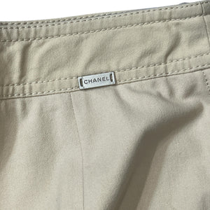 CHANEL 00's Cotton Stretch 2-Pocket Pants