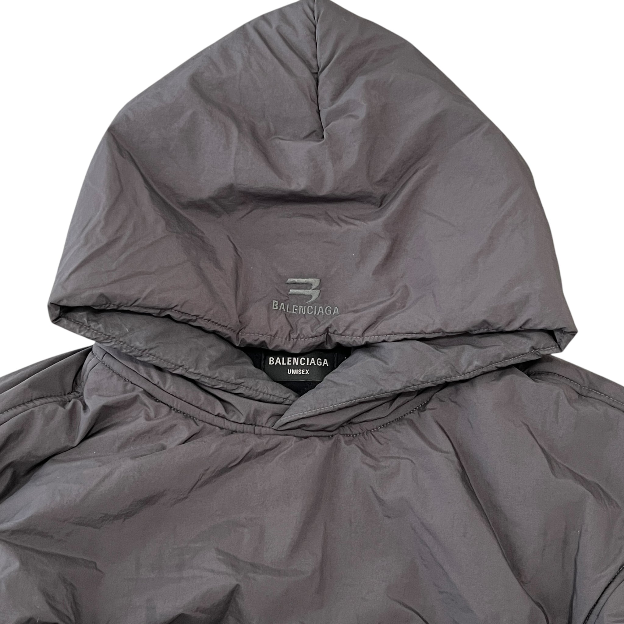 BALENCIAGA 2022AW Nylon Padded Pullover Hooded Jacket