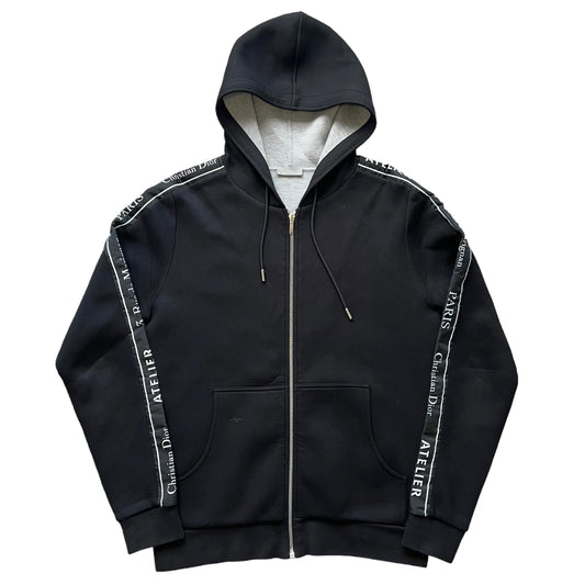 Dior Homme 2018AW BEE ATELIER LOGO ZIP-UP HOODIE