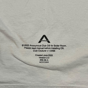 ANONYMOUS Club × Boiler Room Couture T-Shirts
